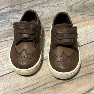 Polo by Ralph Lauren Brown Wingtip Toddler Shoes